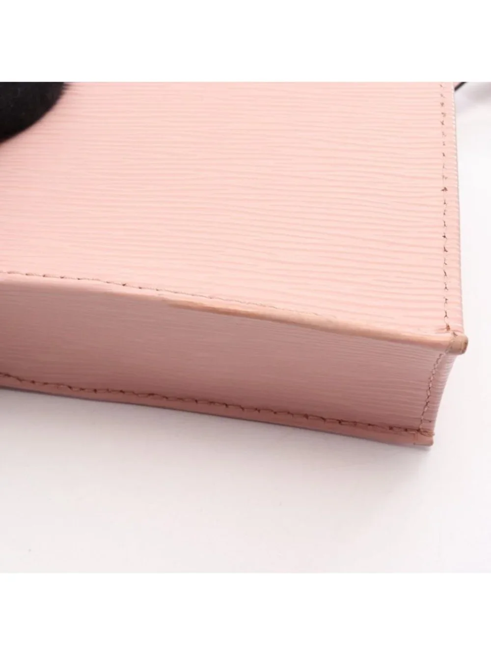Louis Vuitton Petite Sac Plat 2-Way Rose Ballerina Leather Handbag